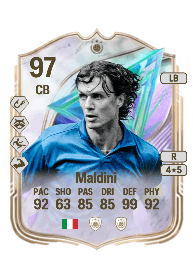 Paolo Maldini card