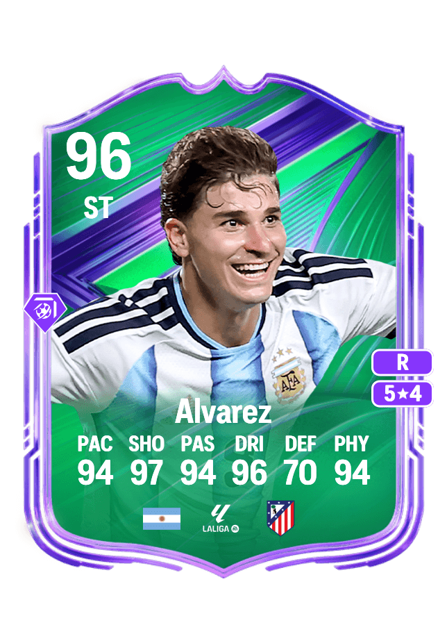 Julián Alvarez card