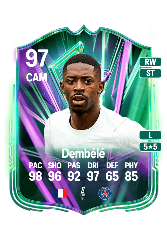 Ousmane Dembélé card