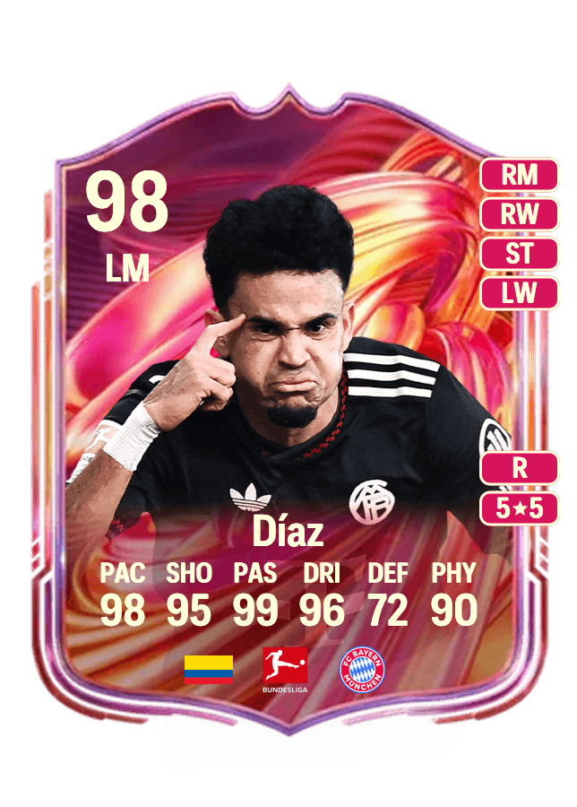 Luis Díaz card