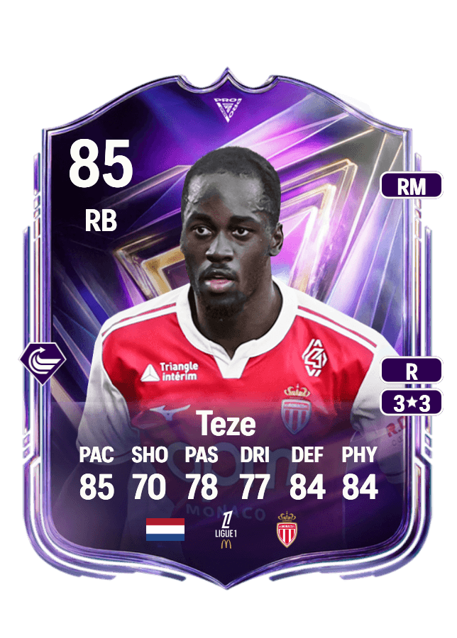 Jordan Teze card
