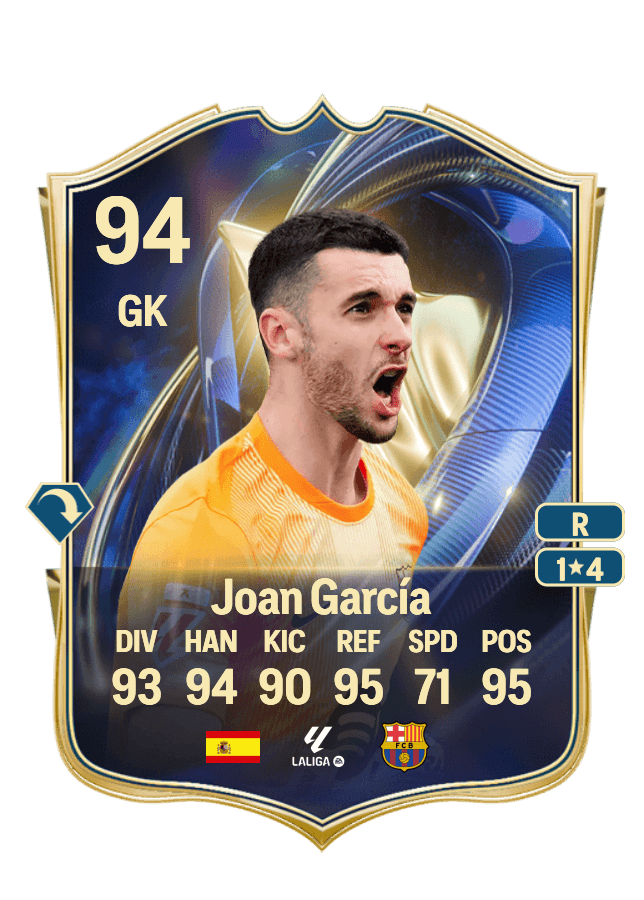 Joan García card