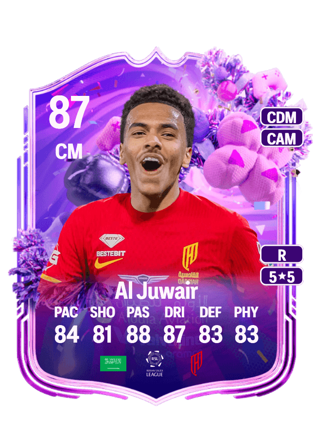 Musab Al Juwair card