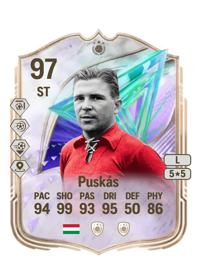 Ferenc Puskás card