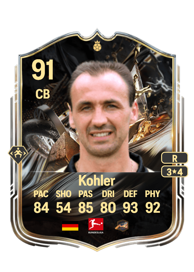 Jürgen Kohler card
