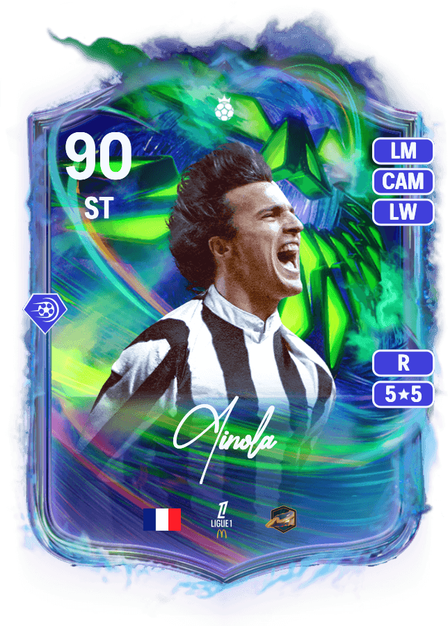 David Ginola card