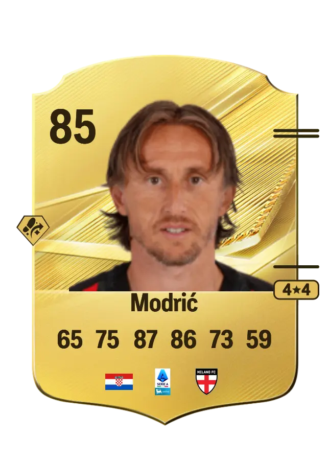 Luka Modrić card