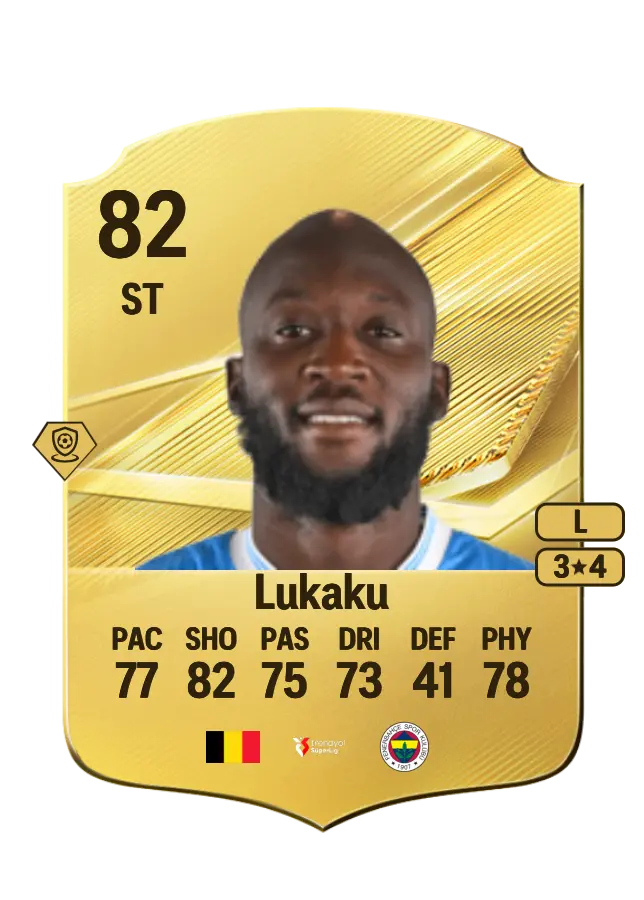 Romelu Lukaku card