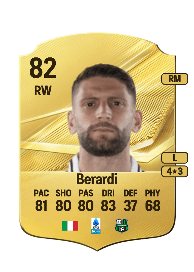 Domenico Berardi card