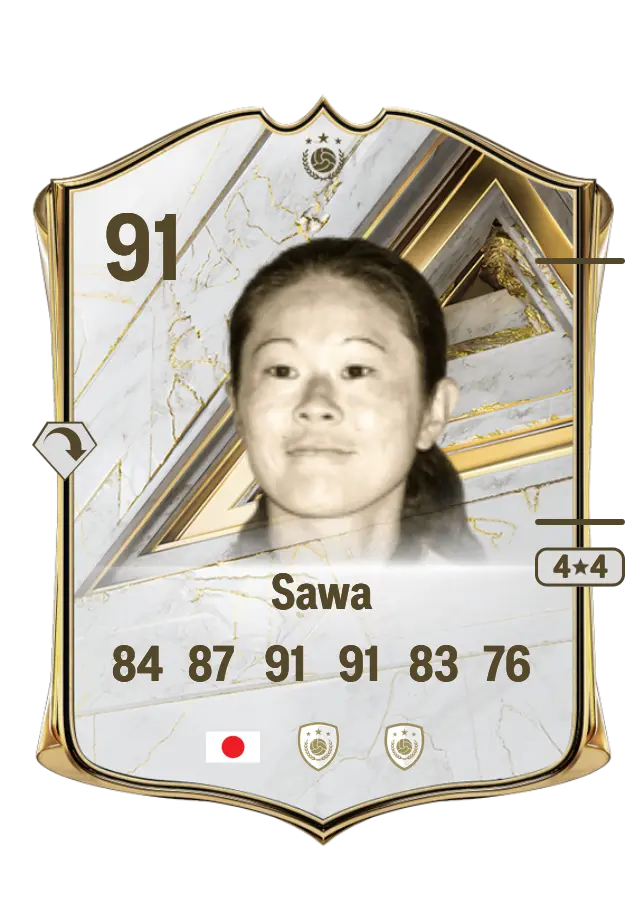 Homare Sawa card
