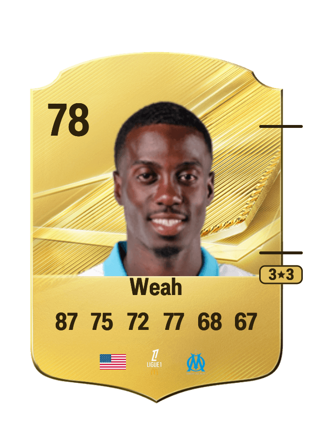 Timothy Weah card