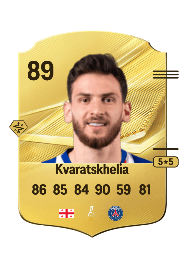 Khvicha Kvaratskhelia card