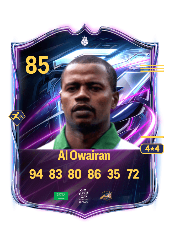 Saeed Al Owairan card