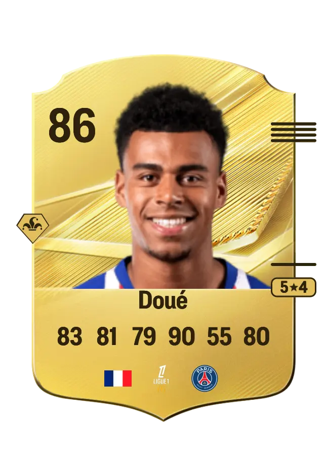 Désiré Doué card