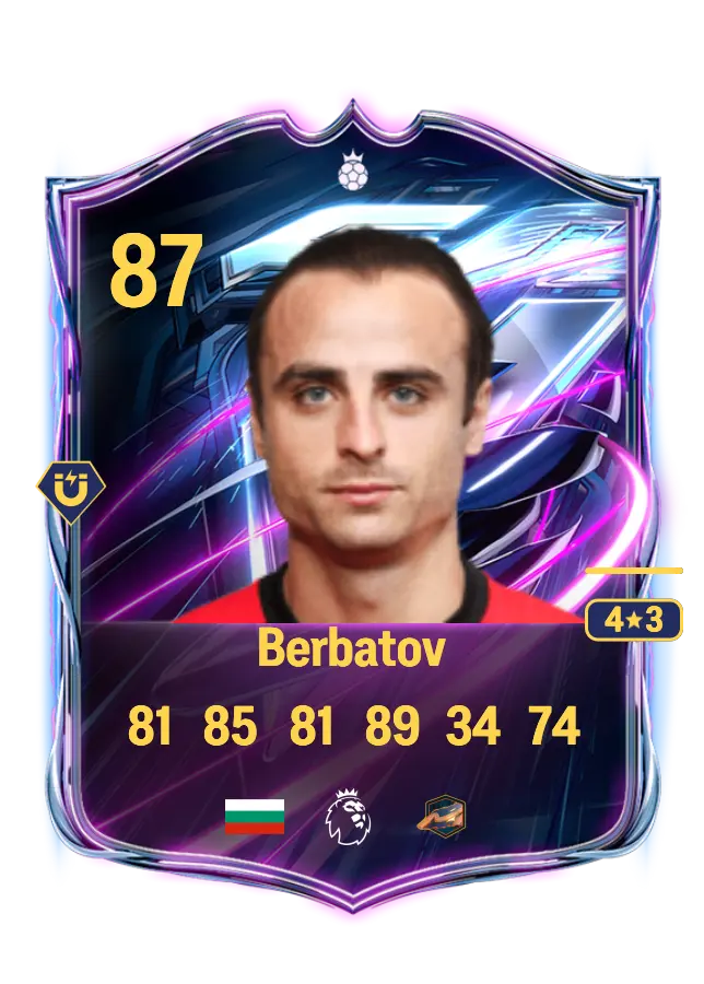 Dimitar Berbatov card