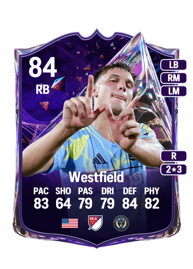 Frankie Westfield card