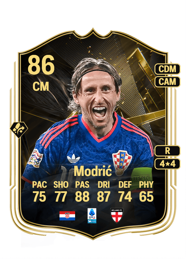 Luka Modrić card