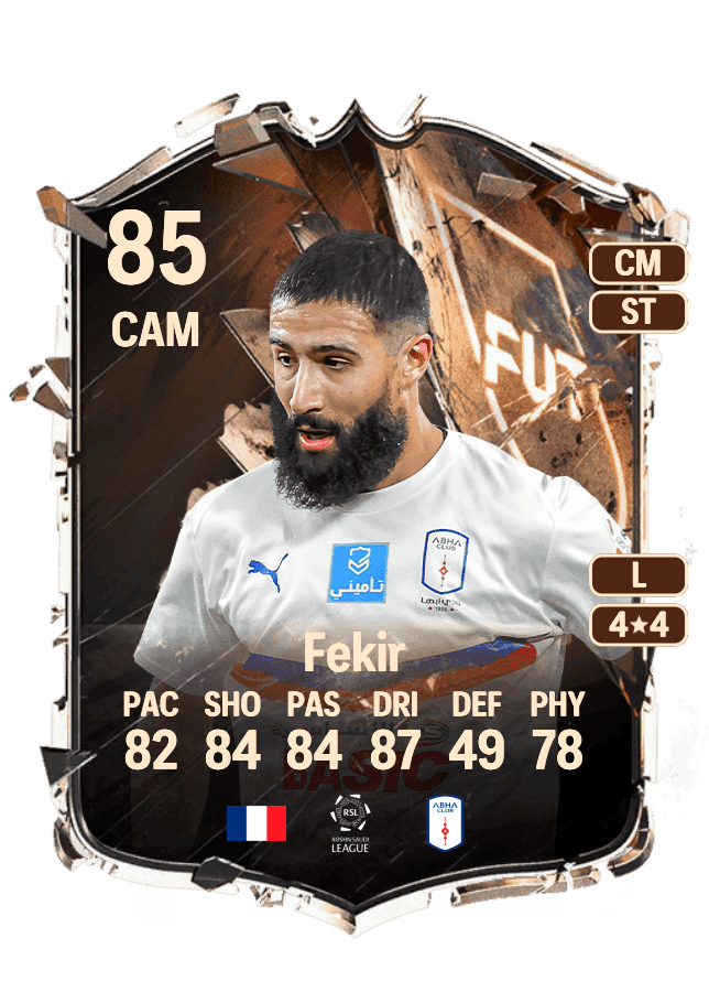 Nabil Fekir card