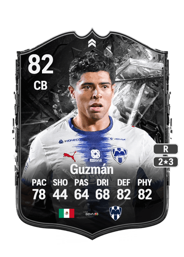 Víctor Guzmán card
