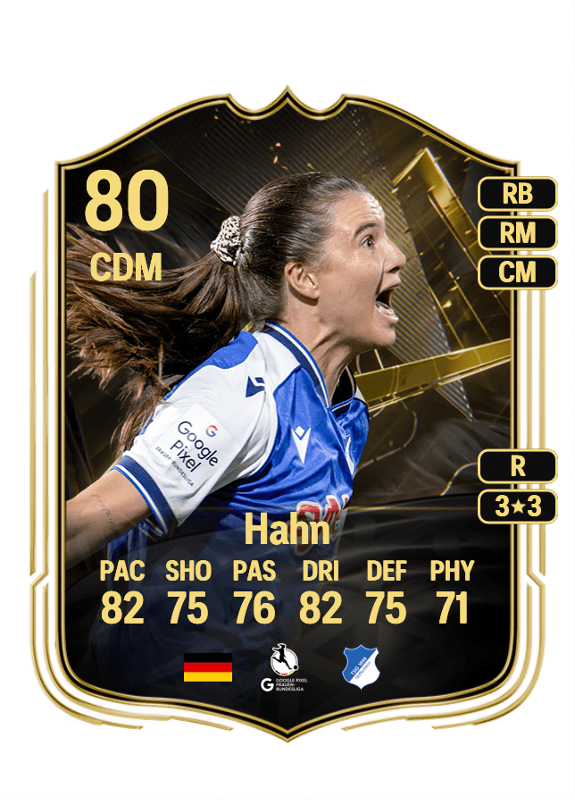 Chiara Hahn card