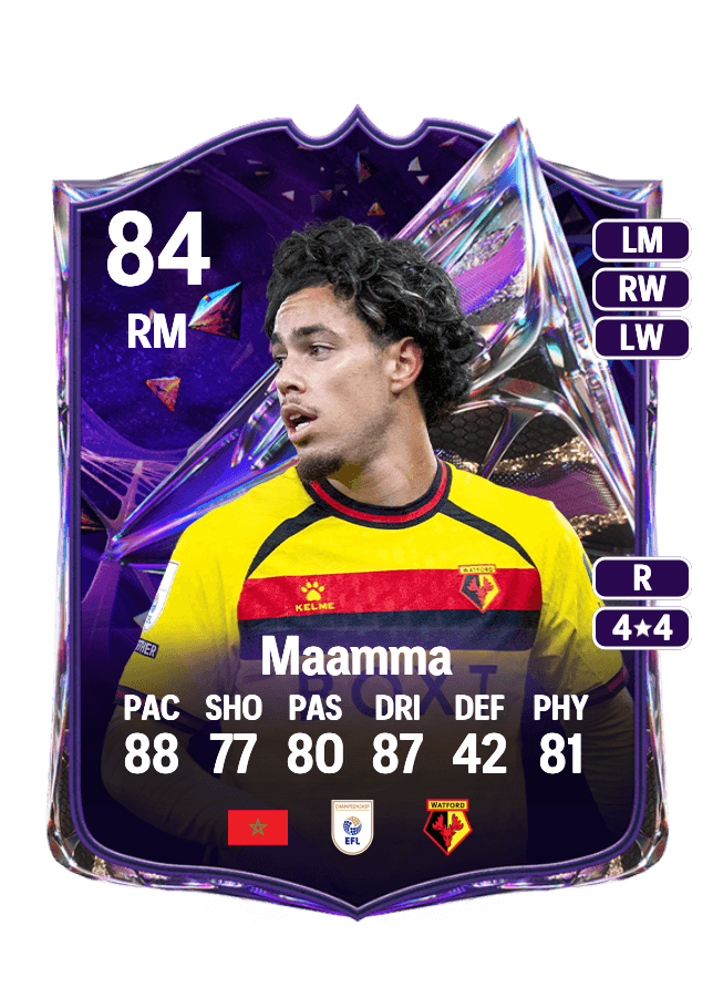 Othmane Maamma card