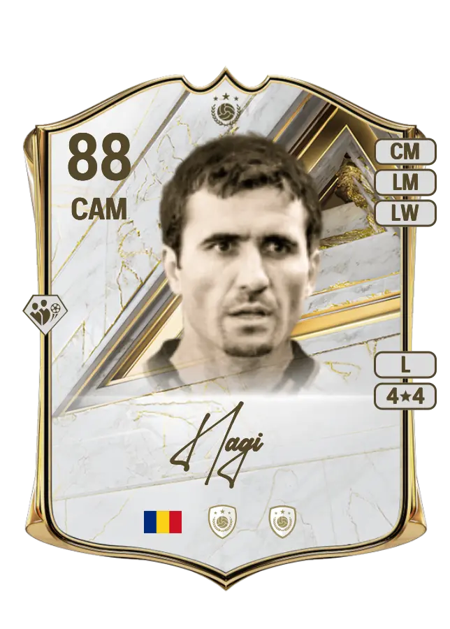 Gheorghe Hagi card