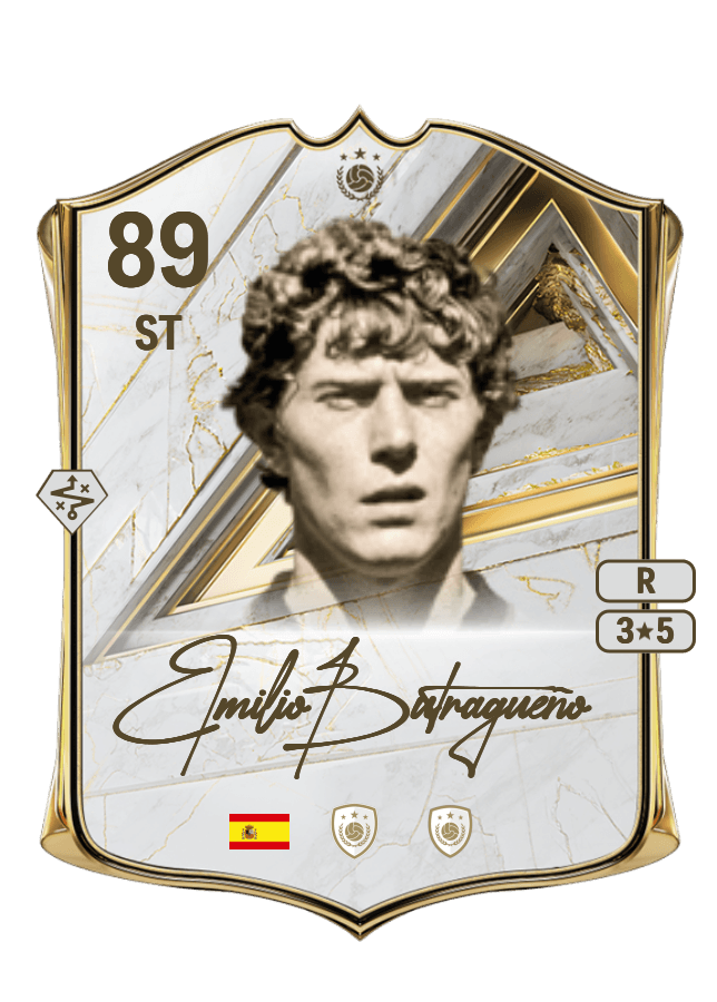 Emilio Butragueño card