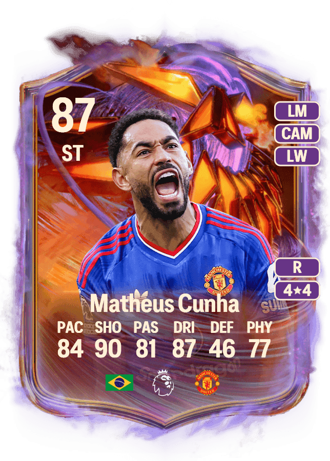 Matheus Cunha card