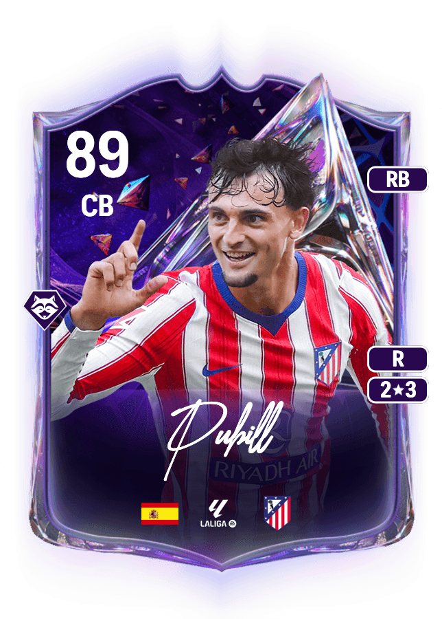 Pubill card