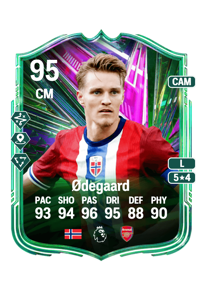 Martin Ødegaard card