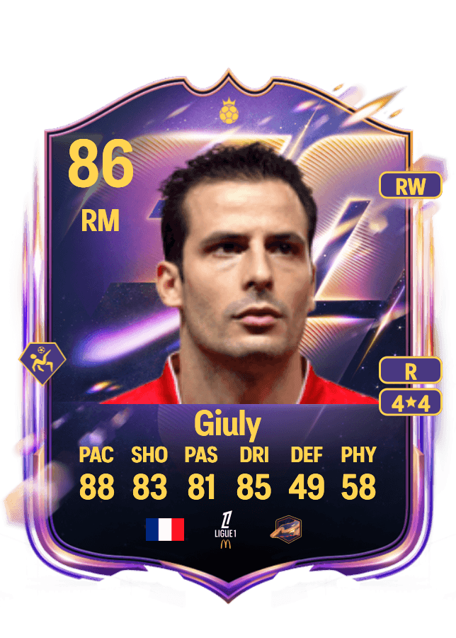 Ludovic Giuly card
