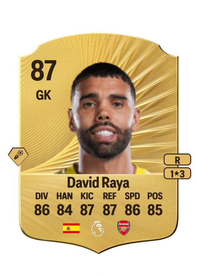 David Raya card