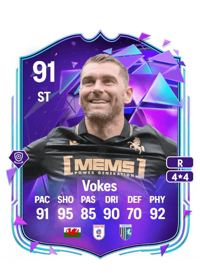 Sam Vokes card