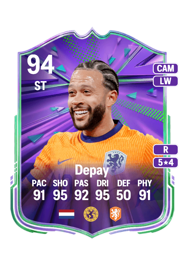 Memphis Depay card