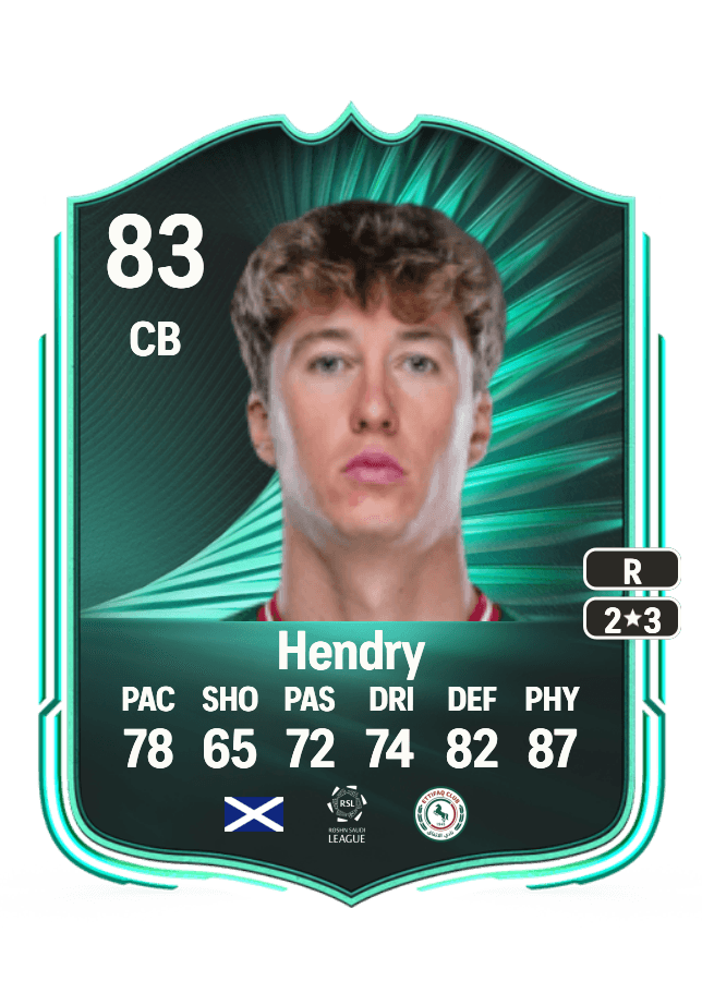 Jack Hendry card
