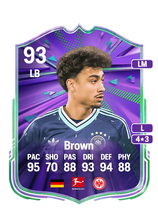 Nathaniel Brown card