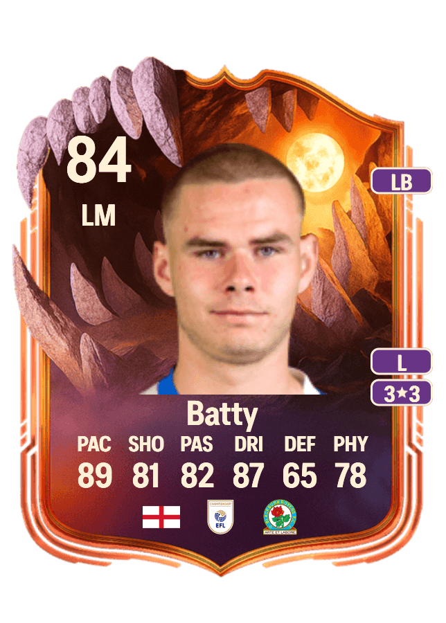 Jake Batty card