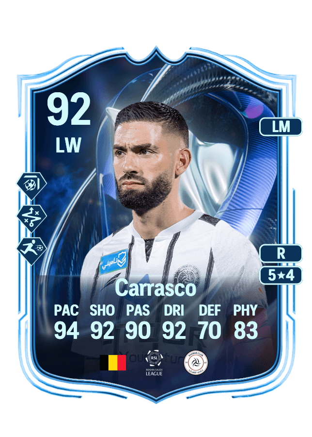 Yannick Carrasco card