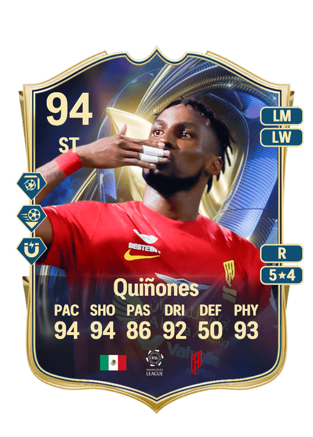 Julian Quiñones card