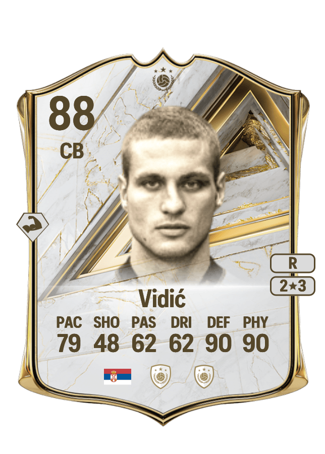 Nemanja Vidić card