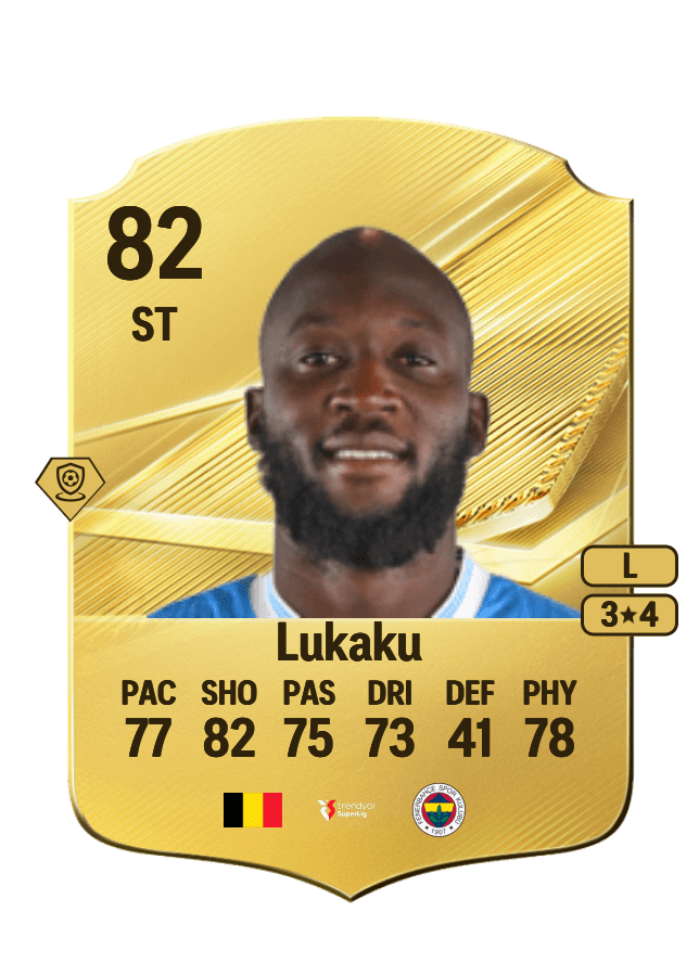 Romelu Lukaku card