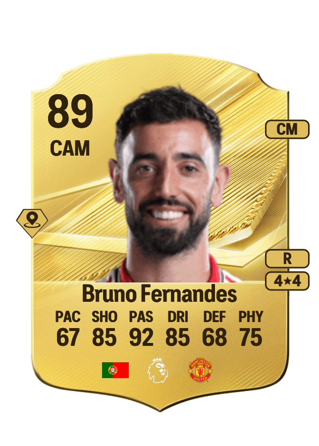 Bruno Fernandes card