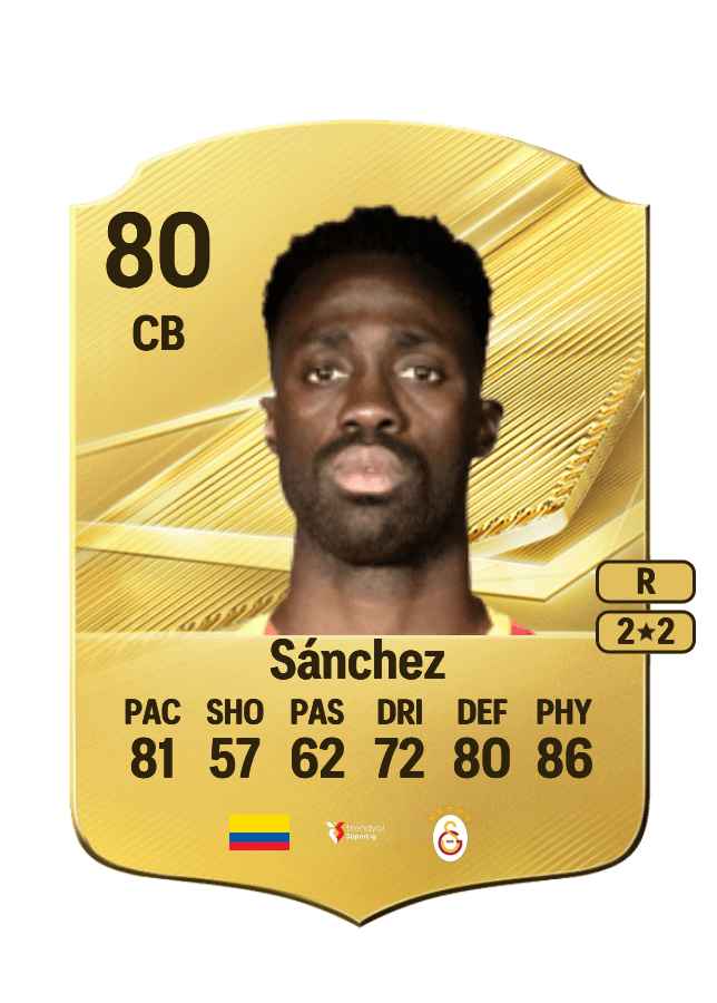 Davinson Sánchez card