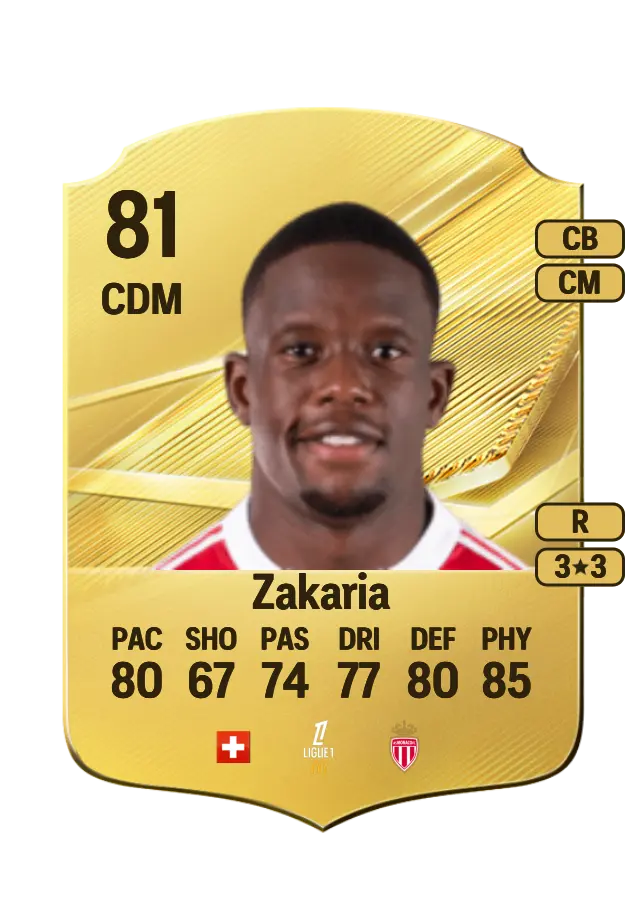 Denis Zakaria card