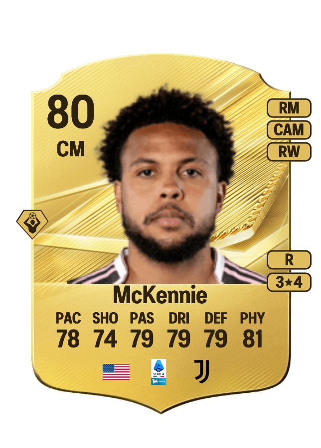 Weston McKennie card
