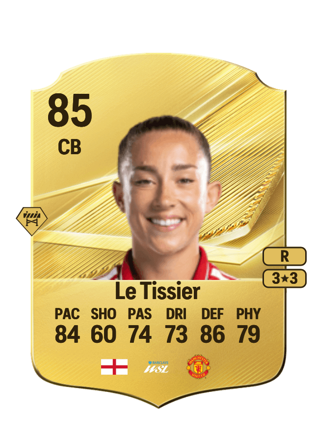 Maya Le Tissier card