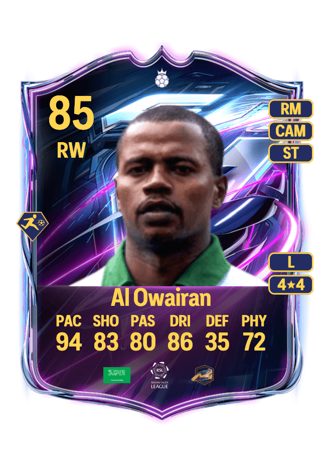 Saeed Al Owairan card