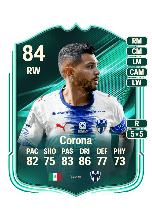 Jesús Corona card