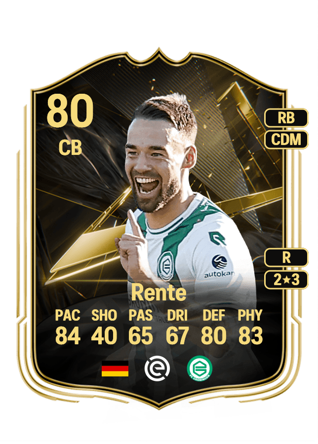 Marco Rente card