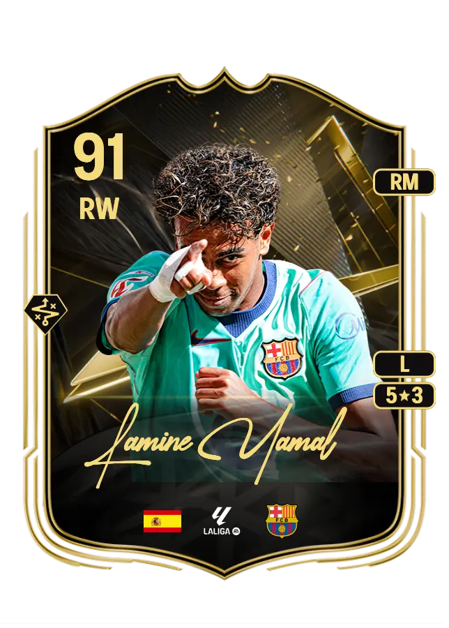Lamine Yamal card